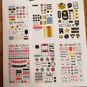 Planner Stickers (323 stickers/6 pages)